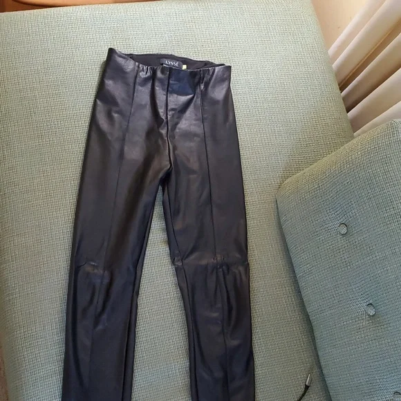 Lysse High Waist Vegan Leather Leggings - Picture 5 of 8